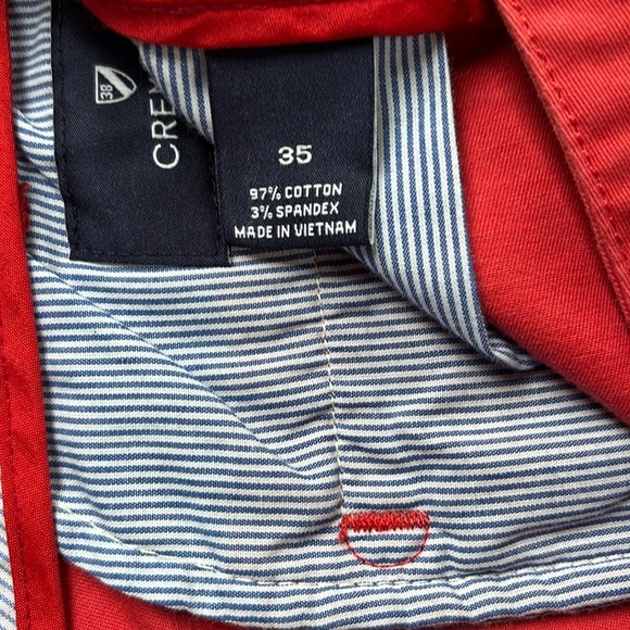 Daniel Cremieux Men's Comfort Stretch (Madison) Shorts Light Red Size 35 - Picture 3 of 9